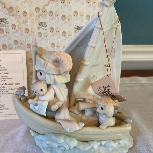 Precious Moments Other - Precious Moments this Land is our Land #527386 Limited Edition 1992